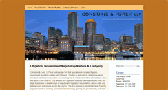 Desktop Screenshot of considinefurey.com
