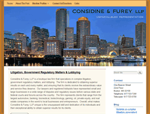 Tablet Screenshot of considinefurey.com